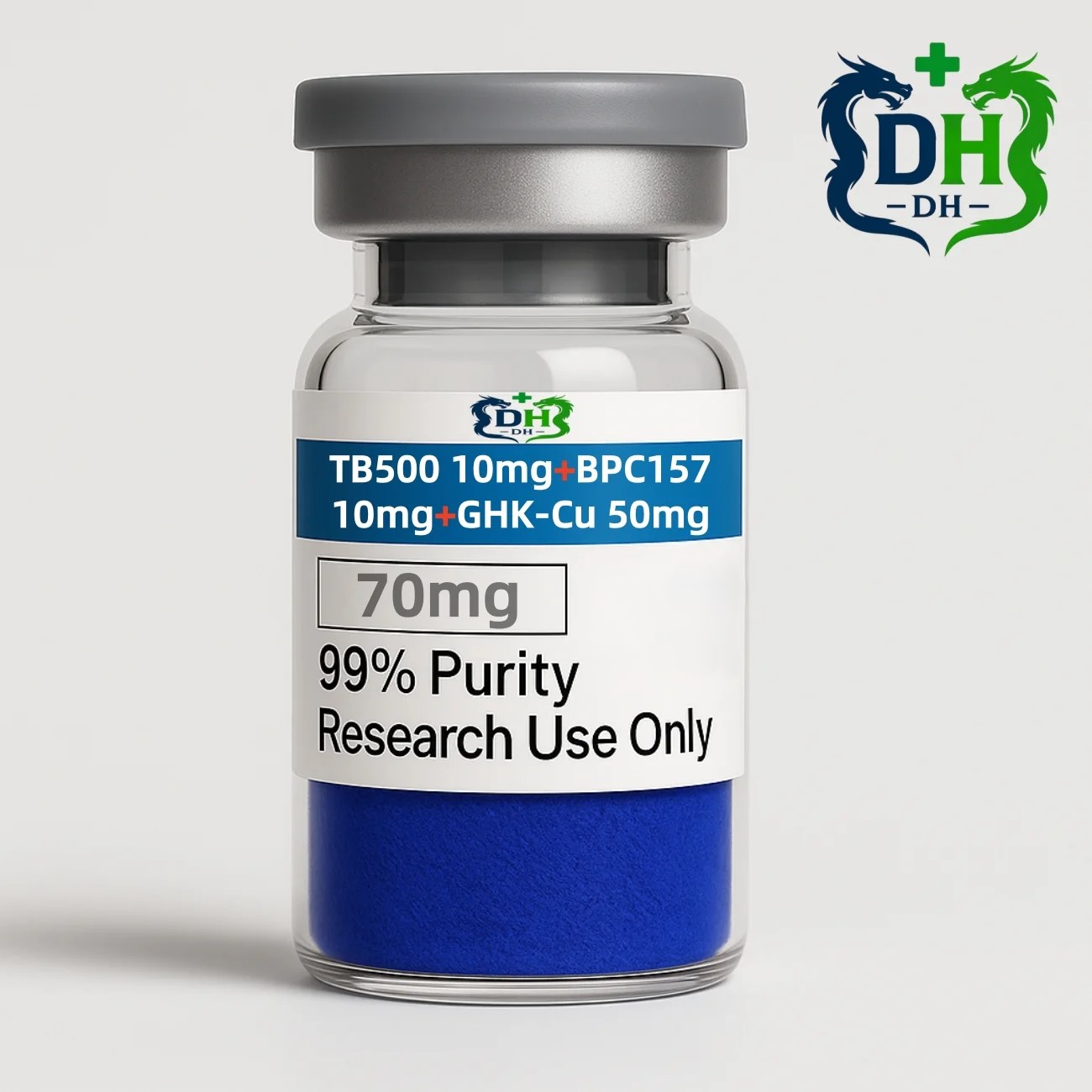 Glow (Blend TB-500 10mg + BPC-157 10mg + GHK-Cu 50mg)